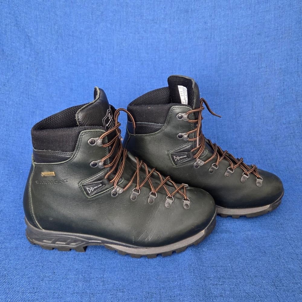 Garmont Zion GTX Dark Olive Green Full Leather Gore Tex Hiking Boots 10.5